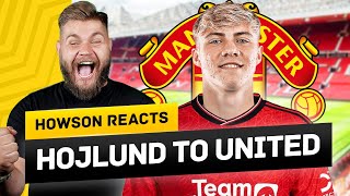 Rasmus Højlund Signs For Man United Howson Reacts [upl. by Oakleil]