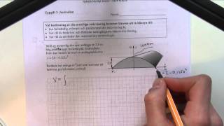 Matematik 3c  Lösning av det nationella provet ht2012 del A [upl. by Manoop]