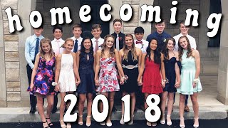 HOMECOMING GRWM amp VLOG  2018 [upl. by Boycey635]