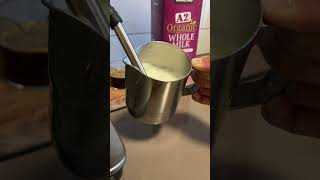 Cozy Fall Vibes Making a Cinnamon Latte at Home 🍂☕ ASMR CinnamonLatte CoffeeLover falldrinks [upl. by Areek189]