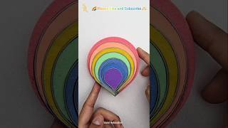 🌈 Rainbow Kinetic Sand Cutting ASMR SHAPES Satisfying Video shortsfeed shortsviral [upl. by Favata]