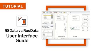 RSData vs RocData  User Interface Tutorial  Rocscience [upl. by Falo]