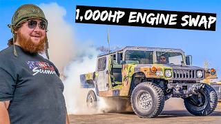 I Built A 1000HP Supercharged Humvee For a Top Secret Mission [upl. by Tierell]