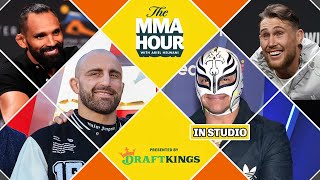 The MMA Hour Alexander Volkanovski Rey Mysterio in studio Darren Till and More  Oct 16 2023 [upl. by Womack262]