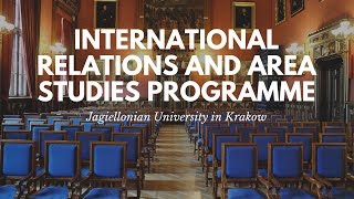 International Relations and Area Studies BA Programme official video [upl. by Auqinihs]