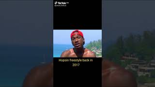 Hopsin freestyle back in 2017 [upl. by Yssej833]