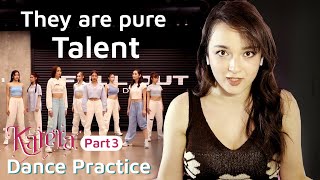 BINI Karera Dance Practice REACTION [upl. by Leasa]