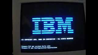 PC IBM NetVista 6269R1G SN 55283GP  Windows 98 Second Edition Ita [upl. by Hekking]