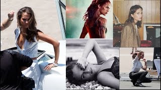 20 Unseen Photos of Alicia Vikander  Lara Croft [upl. by Eniarrol]