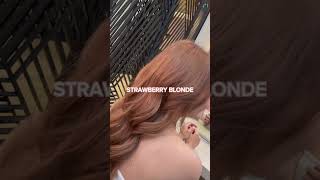 Strawberry Blonde hairtok hairstyle wow haircolouring shorts [upl. by Nodyl107]