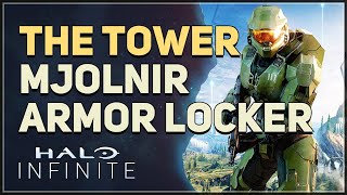 The Tower Mjolnir Armor Locker Halo Infinite [upl. by Botnick344]