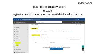 What is Organization relationship in exchange admin [upl. by Hagan]