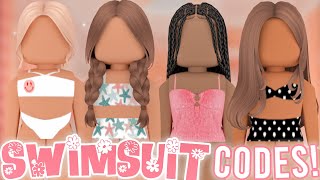 Aesthetic Roblox Swimsuits WITH CODES  LINKS [upl. by Nalac163]