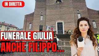 FUNERALE GIULIA OGGI LE NOTIZIE IN DIRETTA DELLADDIO [upl. by Rehpotsirhc7]