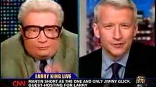 Jiminy Glick interviews Anderson Cooper [upl. by Lewej]