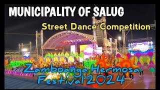 MUNICIPALITY OF SALUG STREET DANCE COMPETITION  Zamboanga Hermosa Festival 2024 [upl. by Aleahc771]