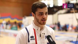 Fencing European Championship U23 Armenia JeanPhilippe Patrice France Interview [upl. by Frayne770]