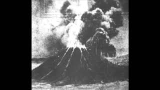 Krakatoa Eruption Real Sound 1883 [upl. by Medor]