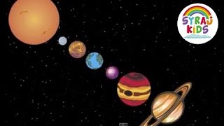 The Solar System  Arabic amp English  المجموعة الشمسية باللغة العربية و الانجليزية [upl. by Barayon993]