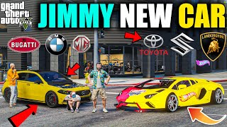 GTA 5  JIMMY AND MICHAEL BUYING NEW SUPER CAR FROM TECHNO GAMERZ SHOWROOM OMG 2024 [upl. by Jaddo]