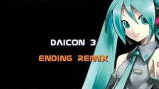 DAICON 3 Ending Remix Vocaloid 2  Hatsune Miku ボーカロイド [upl. by Nnyrat]