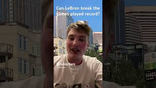 LeBrons fight for one more record [upl. by Christie241]