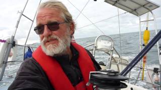 Single Handed Solo Sailing to Norway Part 5 [upl. by Eecram606]