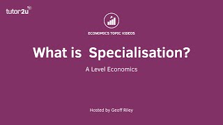 What is Specialisation [upl. by Vaughan]