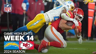 Los Angeles Chargers vs Kansas City Chiefs Game Highlights  NFL 2024 Season Week 14 [upl. by Euqinom]