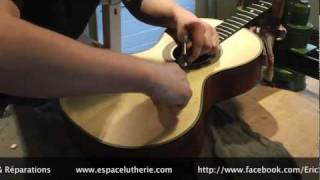 Fabrication dune guitare acoustique partie 2 [upl. by Nelo943]