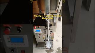 Liquid pouch packing machine 9843313306 paccoautomation coimbatore packing [upl. by Lareena]