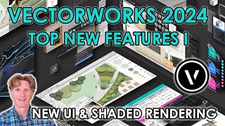 Vectorworks 2024  Top New Features I [upl. by Leuams]