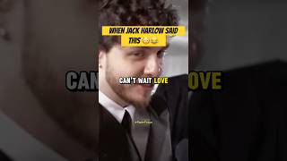 Jack Harlow is in LOVE 😳😂 jackharlow interview rap [upl. by Judson]