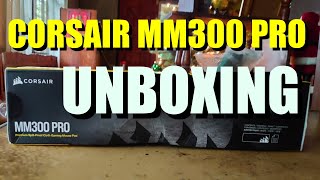 CORSAIR MM300 Pro Premium  UNBOXING Spill proof test [upl. by Inail]