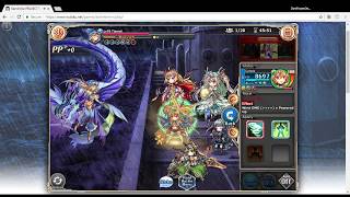 Kamihime PROJECT R  Ragnarok Tiamat Wind Team Solo No Elixir [upl. by Nomead209]