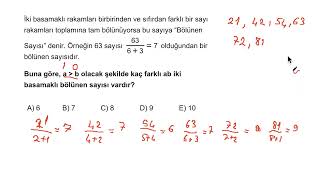 EĞİTİM VADİSİ TYT DENEME SINAVI 8 B KİTAPÇIĞI TEMEL MATEMATİK Soru Çözümleri [upl. by Ahsoym]