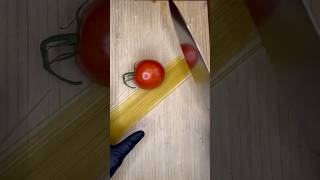 Spaghetti with Tomato spaghetti noodles eat eatingshow eating satisfying [upl. by Kristoforo]