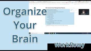 7 Ways to Get More Done with Workflowy Free  Workflowy Review and Tutorial [upl. by Ayiak]