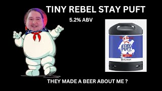 TINY REBEL  STAY PUFT  PERFECT DRAFT PRO  52 ABV [upl. by Kira]