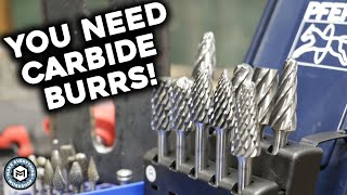 The Amazing Carbide Burr  Metal Working Tools You Need [upl. by Tankoos602]