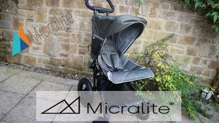 MICRALITE FASTFOLD STROLLER  MICRALITE  UNBOXING amp REVIEW [upl. by Itin]