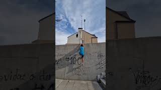 La nueva generación del parkour en Valdemoro alexsegura parkour viralshort [upl. by Arec]