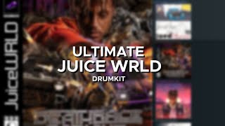 FREE ULTIMATE JUICE WRLD DRUMKIT 400 SOUNDS [upl. by Shorter]