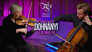 TSODailyDose DOHNÁNYI Serenade in C Op 10 IV Tema con variazioni [upl. by Notwen]