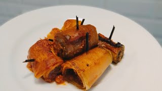 KabakPatlıcan Sarma👌Neşeli ve Lezzetli Tarif Fırında Kabak Sarma Leziz Aperatif 🍽️✅Des Collations [upl. by Mel]