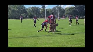 Redcliffe Dolphins U15 div 2 vs Browns Plains U15 div 2 26th March 2024 [upl. by Clayborne]