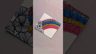 Draw an easy mandala art 🌸art mandala mandalaart painting shorts shortsvideo [upl. by Nadean]