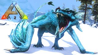 ARK SURVIVAL EVOLVED  ICE DRAGON Wyvern Trap Fail [upl. by Marciano]