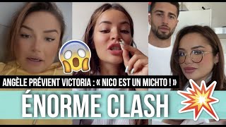 ANGÈLE VS VICTORIA ET NICOLAS 💥 ELLE CLASH LE COUPLE ET BALANCE quotIL EST AVEC ELLE PAR INTÉRÊT quot [upl. by Martguerita624]