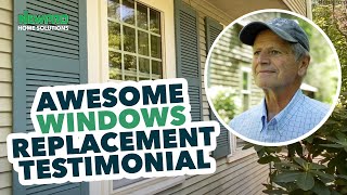 NEWPRO Window Customer Close Up in Pembroke MA [upl. by Ennaej]